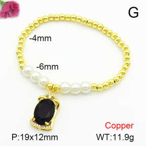 Fashion Copper Bracelet  F7B400545bbml-L024