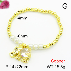 Fashion Copper Bracelet  F7B400551bbml-L024