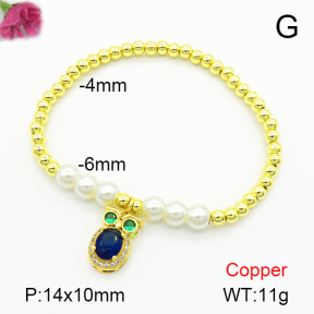 Fashion Copper Bracelet  F7B400556bbml-L024
