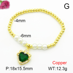 Fashion Copper Bracelet  F7B400566bbml-L024