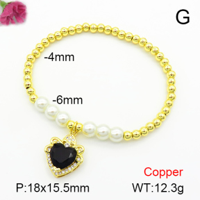 Fashion Copper Bracelet  F7B400567bbml-L024