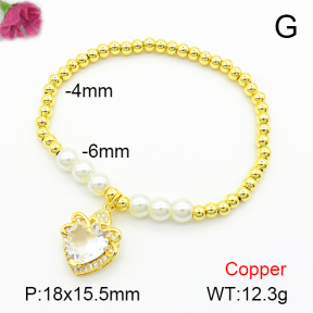 Fashion Copper Bracelet  F7B400568bbml-L024