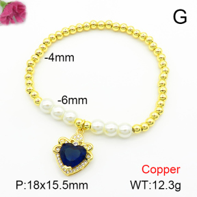 Fashion Copper Bracelet  F7B400569bbml-L024