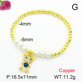 Fashion Copper Bracelet  F7B400571bbml-L024