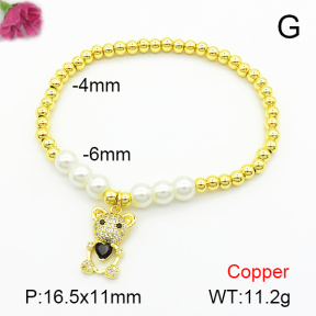 Fashion Copper Bracelet  F7B400572bbml-L024