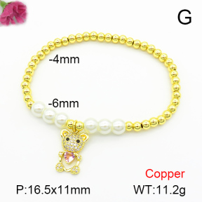 Fashion Copper Bracelet  F7B400573bbml-L024