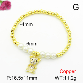 Fashion Copper Bracelet  F7B400574bbml-L024