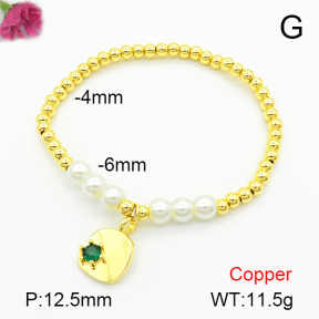 Fashion Copper Bracelet  F7B400579ablb-L024