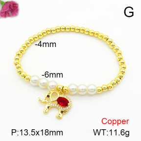 Fashion Copper Bracelet  F7B400582bbml-L024