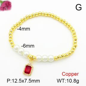 Fashion Copper Bracelet  F7B400589bbml-L024
