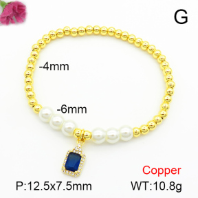 Fashion Copper Bracelet  F7B400590bbml-L024