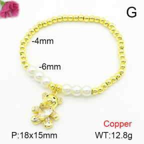 Fashion Copper Bracelet  F7B400597bbml-L024