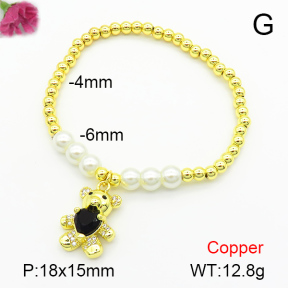 Fashion Copper Bracelet  F7B400602bbml-L024
