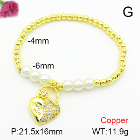 Fashion Copper Bracelet  F7B400607vbmb-L024