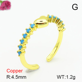 Fashion Copper Ring  F7R400430aajl-L024
