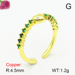 Fashion Copper Ring  F7R400432aajl-L024