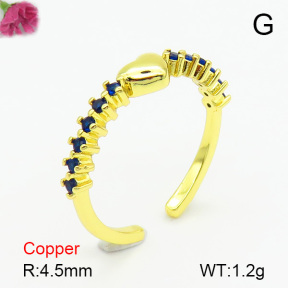 Fashion Copper Ring  F7R400433aajl-L024