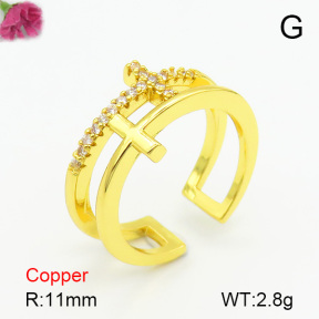 Fashion Copper Ring  F7R400438aajl-L024
