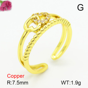 Fashion Copper Ring  F7R400441aajl-L024