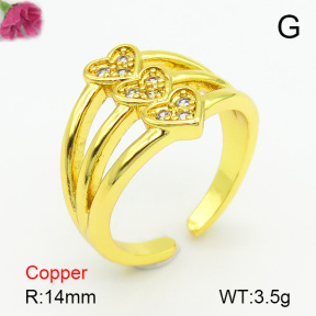 Fashion Copper Ring  F7R400442aajl-L024