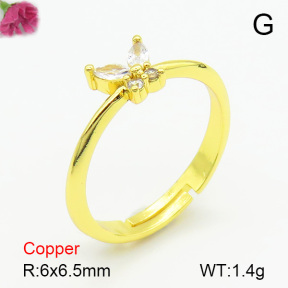 Fashion Copper Ring  F7R400446avja-L024