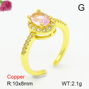 Fashion Copper Ring  F7R400450avja-L024
