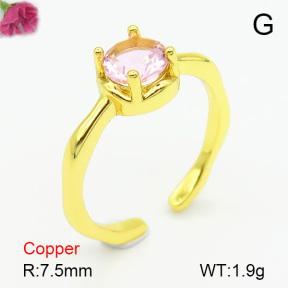Fashion Copper Ring  F7R400457aajl-L024