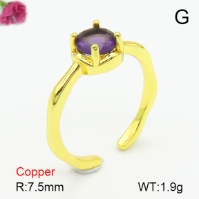 Fashion Copper Ring  F7R400459aajl-L024