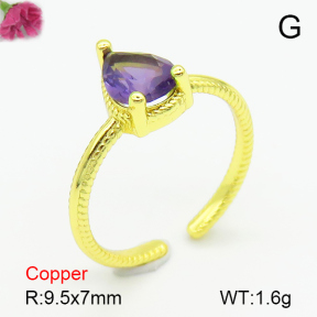 Fashion Copper Ring  F7R400472aajl-L024