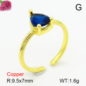 Fashion Copper Ring  F7R400473aajl-L024