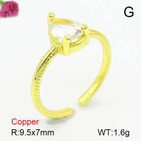Fashion Copper Ring  F7R400476aajl-L024