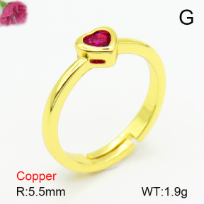 Fashion Copper Ring  F7R400480aajl-L024