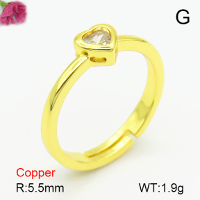 Fashion Copper Ring  F7R400482aajl-L024