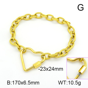 Stainless Steel Bracelet  7B2000072vhkb-723