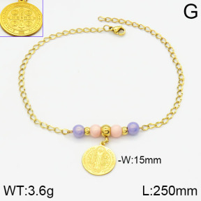 Stainless Steel Anklets  2A9000239vbmb-350