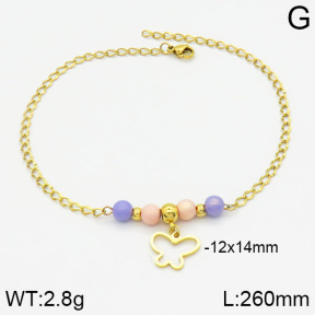 Stainless Steel Anklets  2A9000240vbmb-350