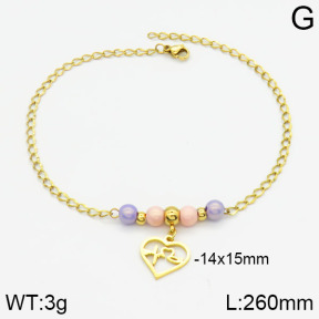 Stainless Steel Anklets  2A9000242vbmb-350