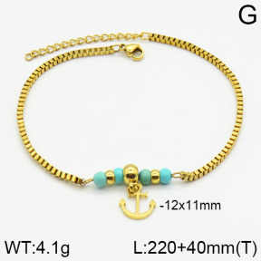 Stainless Steel Anklets  2A9000248vbmb-350