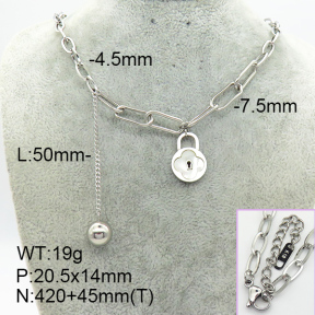 Stainless Steel Necklace  7N4000181abol-669