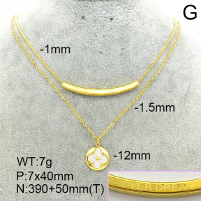 Stainless Steel Necklace  7N4000182bhia-669