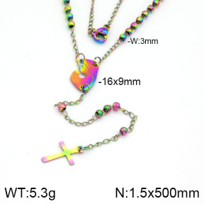 Stainless Steel Necklace  2N2000597vbpb-476