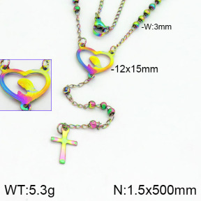 Stainless Steel Necklace  2N2000601vbpb-476