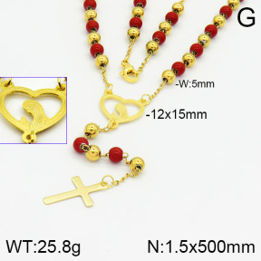 Stainless Steel Necklace  2N3000207ahjb-476