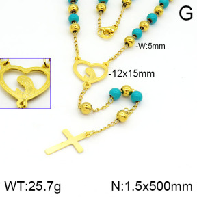 Stainless Steel Necklace  2N3000216ahjb-476