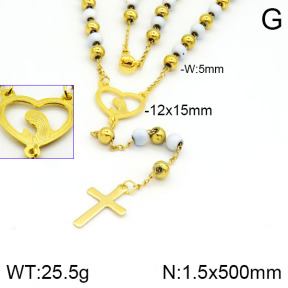 Stainless Steel Necklace  2N3000225ahjb-476