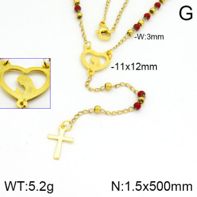 Stainless Steel Necklace  2N3000229bhva-476