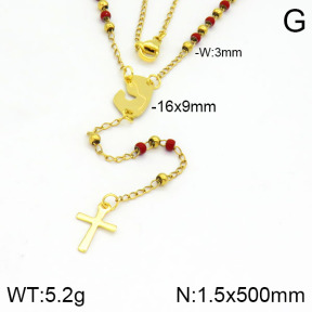 Stainless Steel Necklace  2N3000230bhva-476