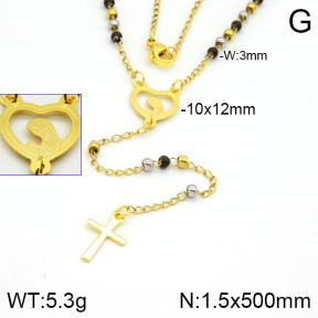 Stainless Steel Necklace  2N3000236bhva-476