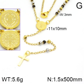 Stainless Steel Necklace  2N3000237bhva-476