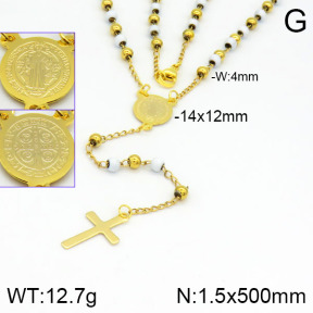 Stainless Steel Necklace  2N3000256bhia-476